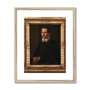 Portrait of a Man Framed & Mounted Print