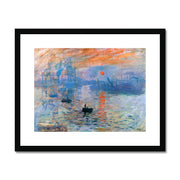 Impression, Sunrise Framed & Mounted Print
