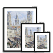 Grocery Street, Rouen Framed & Mounted Print