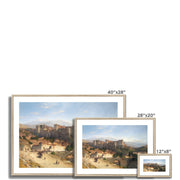 The Hill of the Alhambra, Granada Framed & Mounted Print