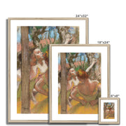 Dancers Framed & Mounted Print