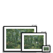 Edge of the Woods Near L'Hermitage, Pontoise Framed & Mounted Print