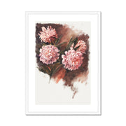 Red Peonies during 19th–20th century Framed & Mounted Print