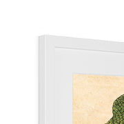 Oni, Peacock, Shishi, Cat and Insect by the Craftman Ichida Shoshichiro of Naniwa  Framed & Mounted Print