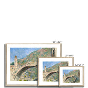 Bridge at Dolceacqua Framed & Mounted Print