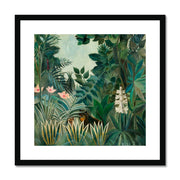 The Equatorial Jungle Framed & Mounted Print