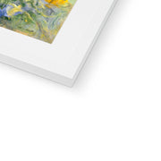 The Path through the Irises Framed & Mounted Print