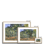 Animal fates (the trees showed their rings, the animals their veins) Framed & Mounted Print