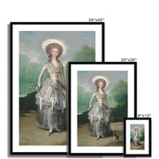 The Marquesa de Pontejos Framed & Mounted Print