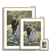 Bazille and Camille Framed & Mounted Print