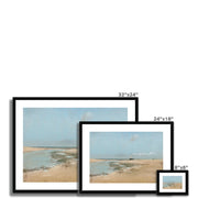 Beach at Low Tide Framed & Mounted Print