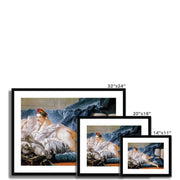 Brown Odalisque Framed & Mounted Print