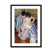 The Child’s Bath Framed & Mounted Print