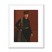 Achille De Gas in the Uniform of a Cadet Framed & Mounted Print