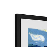 Olive Trees with the Alpilles in the Background Framed & Mounted Print