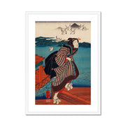 Sanbashi no Onna Framed & Mounted Print