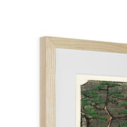 Autumn at Akiba shrine in Ukiji (1857) vintage Japanese prints Framed & Mounted Print