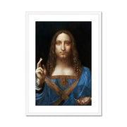 Salvator Mundi Framed & Mounted Print