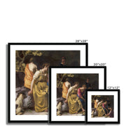 Diana and her Nymphs Framed & Mounted Print