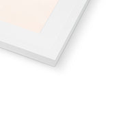 Blue Gray Violet Wheel (from series, the Mathematical Basis of the Arts) Framed & Mounted Print