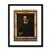 Portrait of a Man Framed & Mounted Print