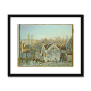 A Corner of Moret-sur-Loing Framed & Mounted Print