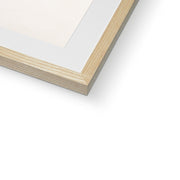 Free Curve to the Point: Accompanying Sound of Geometric Curves Framed & Mounted Print