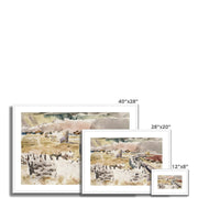 Oxfordshire Landscape Framed & Mounted Print