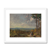 Hampstead Heath Looking Towards Harrow Framed & Mounted Print
