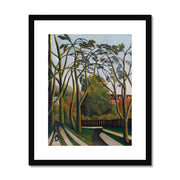 The Banks of the Bièvre near Bicêtre Framed & Mounted Print