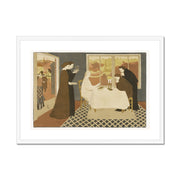 The pilgrims of Emmaus Framed & Mounted Print