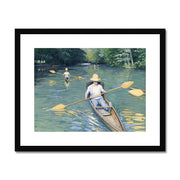 Skiffs Framed & Mounted Print