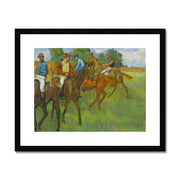 Before the Race Framed & Mounted Print