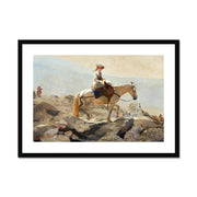 The Bridle Path, White Mountains Framed & Mounted Print