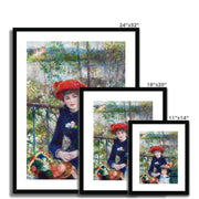 Two Sisters Framed & Mounted Print