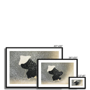 Snow from Momoyogusa - Flowers of a Hundred Generations Framed & Mounted Print
