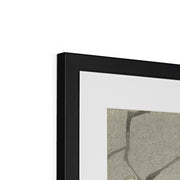 Long-Eared Owl in Ginkgo Framed & Mounted Print