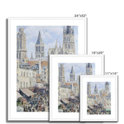 Grocery Street, Rouen Framed & Mounted Print