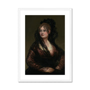 Portrait of Doña Isabel de Porcel Framed & Mounted Print