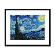 The Starry Night Framed & Mounted Print