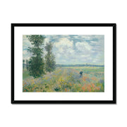 Poppy Fields near Argenteuil Framed & Mounted Print