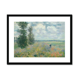 Poppy Fields near Argenteuil Framed & Mounted Print