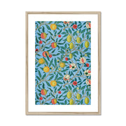 Four Fruits Framed & Mounted Print
