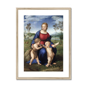 Madonna of the Goldfinch Framed & Mounted Print