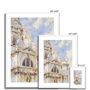 The Salute, Venice Framed & Mounted Print