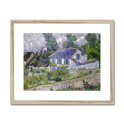 Houses at Auvers Framed & Mounted Print