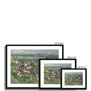 Auvers, Panoramic View Framed & Mounted Print