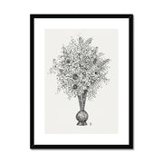 Flower vase (ca. 1891–1941) Framed & Mounted Print