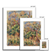 Landscape (Paysage) Framed & Mounted Print