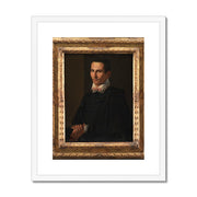 Portrait of a Man Framed & Mounted Print